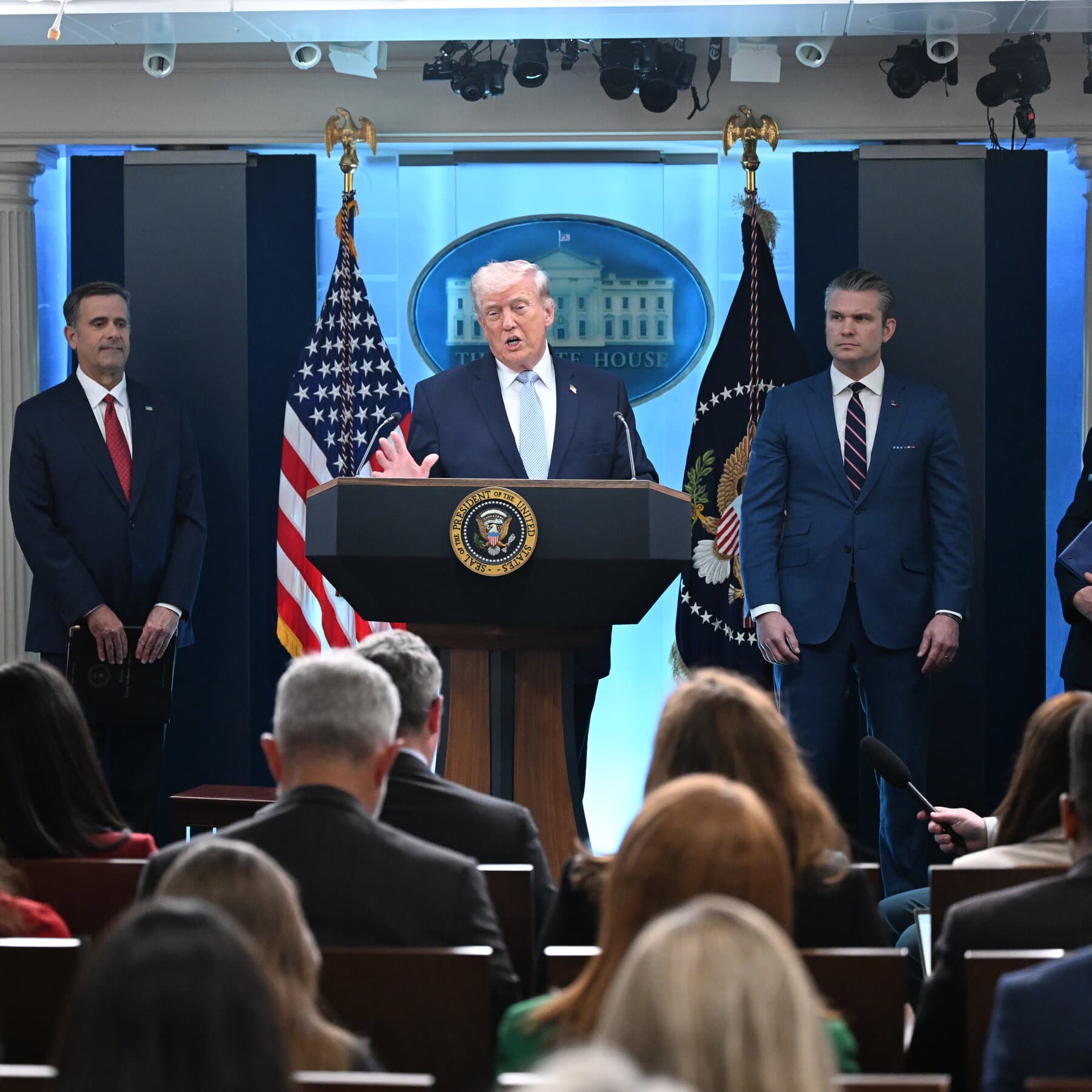 Trump Threatens Jail if Journalists Protect Certain Iran Sources